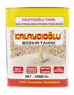 Kalaycıoğlu Beyaz Bozkır Tahini 19 KG TENEKE