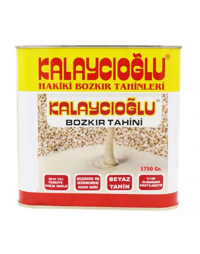  Kalaycıoğlu Beyaz Bozkır Tahini 1750 Gr. TENEKE