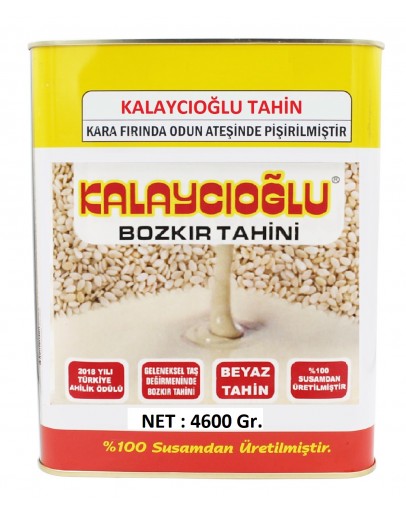 Kalaycıoğlu Beyaz Bozkır Tahini 4600 Gr.TENEKE